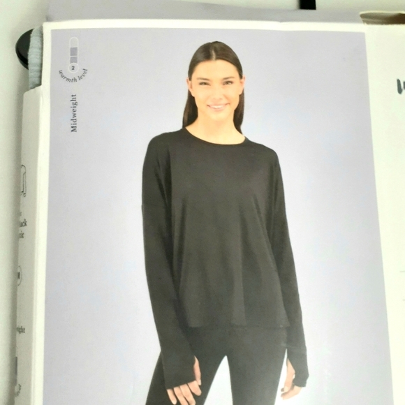 Wander By Hottotties Women's Tie Back Tunic in Gray Size M - Picture 2 of 7